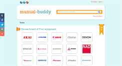 Desktop Screenshot of manual-buddy.com